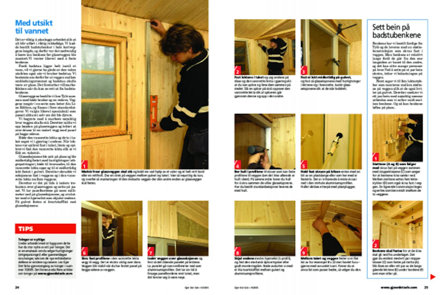 Utendørs badstue – så enkelt bygger du den selv. Utendørs badstue – så enkelt bygger du den selv.